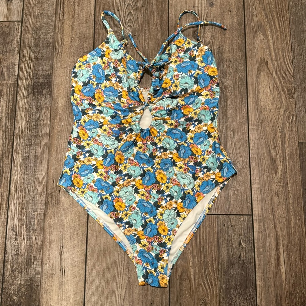 Floral One Piece Swimsuit